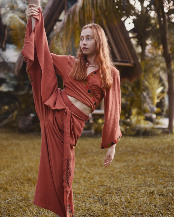Thai pants  viscose rush