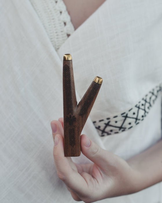 Crafted Kuripe Teak Wood