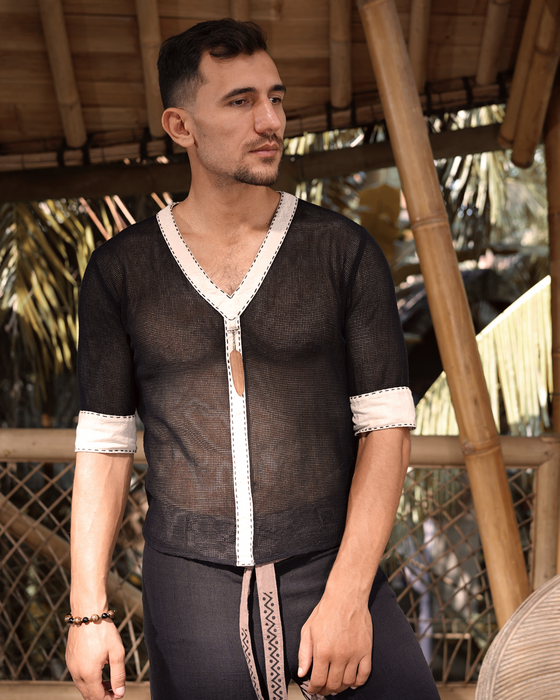 Boho Short Sleeve Shirt