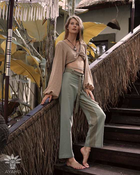 Unisex Boho Cotton Pants