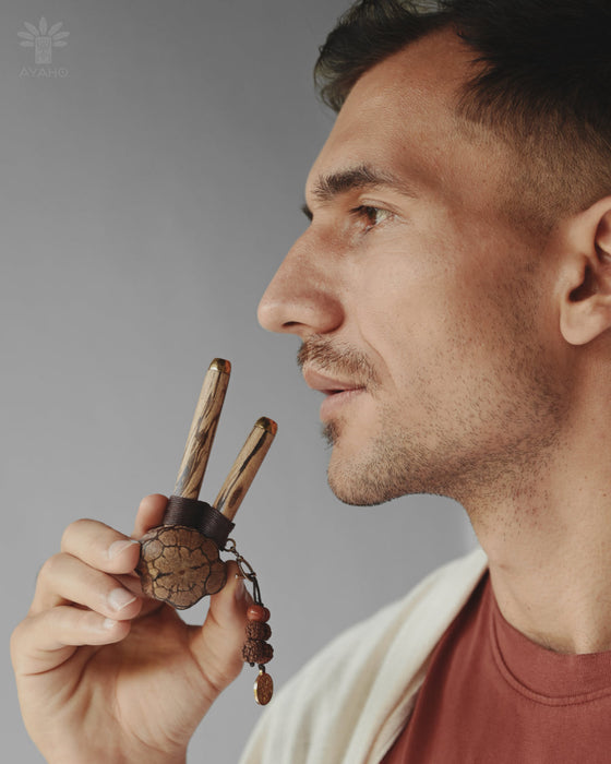 kuripe pipe
tepi kuripe
hape snuff
hape applicator
herbal medicine
shamanic tools
wooden smoking pipes
kuripe applicator
protection kit
handmade pipes
handcrafted gifts
unique gift
herb pipe