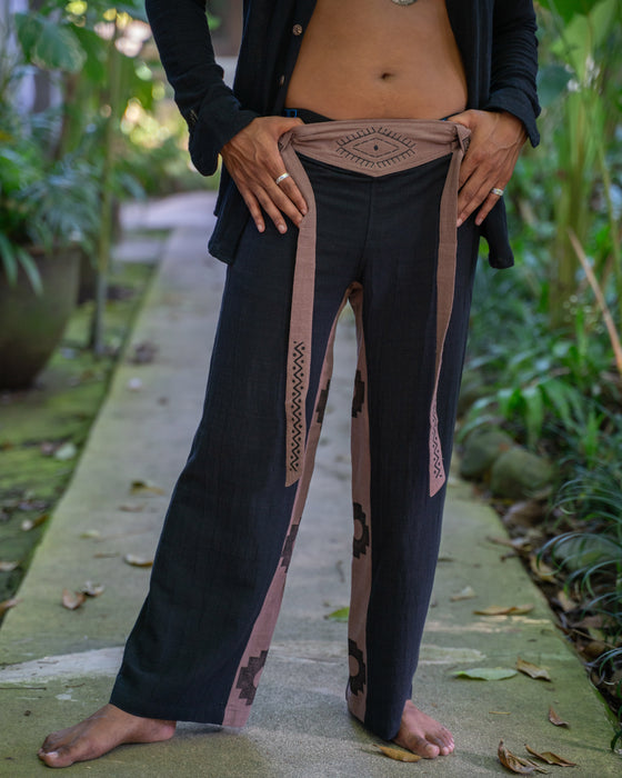 Enjoy a comfortable fit with Pants "Ecstatic Dance", designed for freedom of movement during dance and everyday activities.
