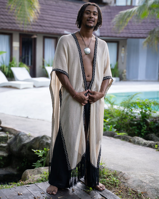 Unisex Boho Cotton Poncho