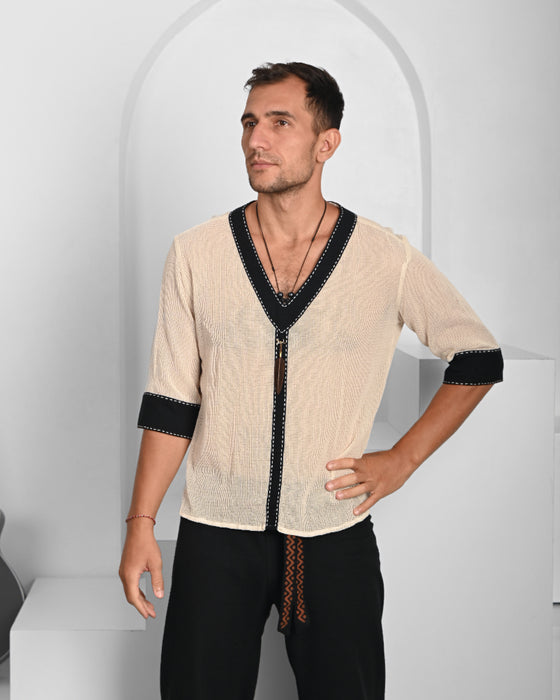 Boho Short Sleeve Shirt