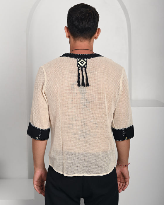 Boho Short Sleeve Shirt