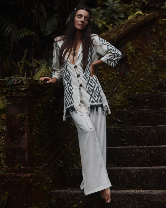 Shamanic Poncho in Boho Style