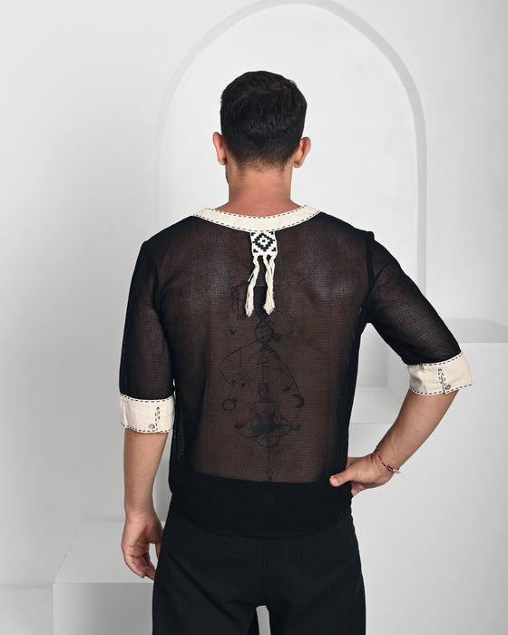 Boho Short Sleeve Shirt