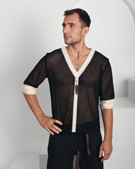 Boho Short Sleeve Shirt