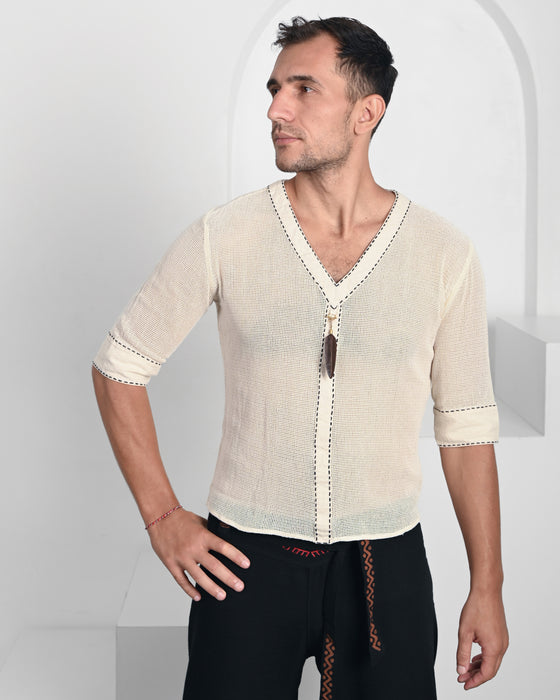 Boho Short Sleeve Shirt