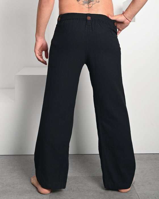 Unisex boho cotton pants “The Spirit of Freedom”