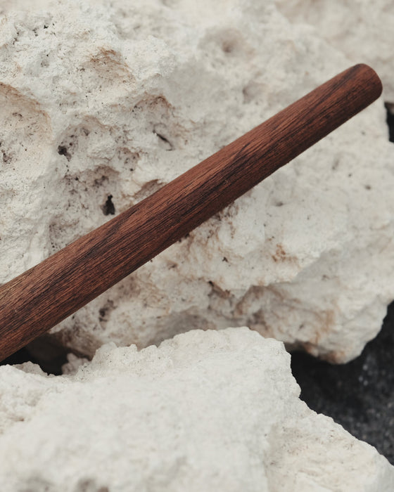 Featuring a unique design, the TeakWood Tepi stands out as a beautiful addition to your spiritual toolkit.
