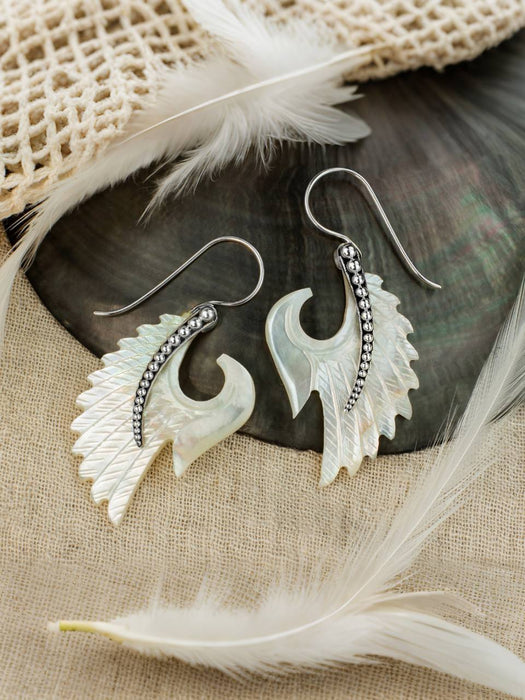 Aesthetic Earrings "Angel's Wings"