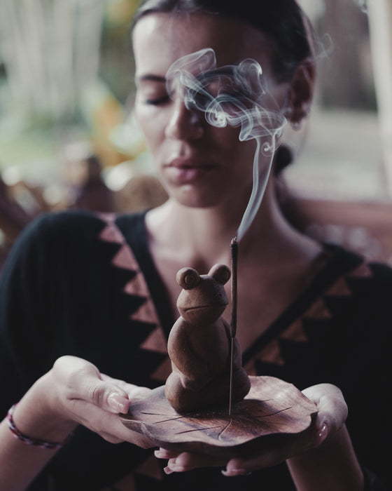Temple Incense Frankincense | Natural Bali Incense Sticks | Sacred Ritual Aroma for Meditation