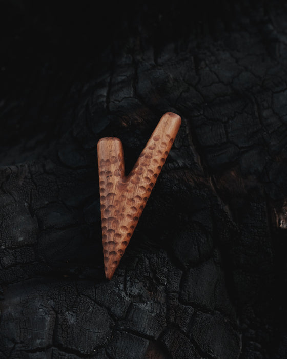 Shaman’s Kit – Teak Wood ceremonial pipe