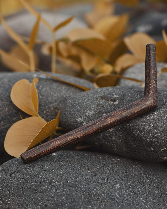 Palmwood Applicator – Handcrafted Partner Ceremonial Pipe
