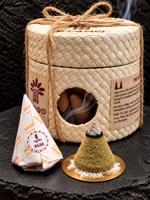 Agarwood Incense Cones | Slow-Burning Aroma for Meditation, Relaxation & Sacred Ritual
