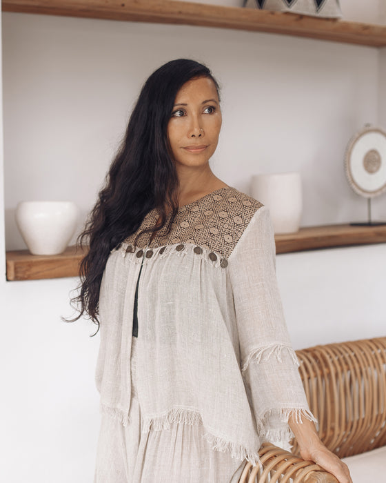 Bohemian Vest Set