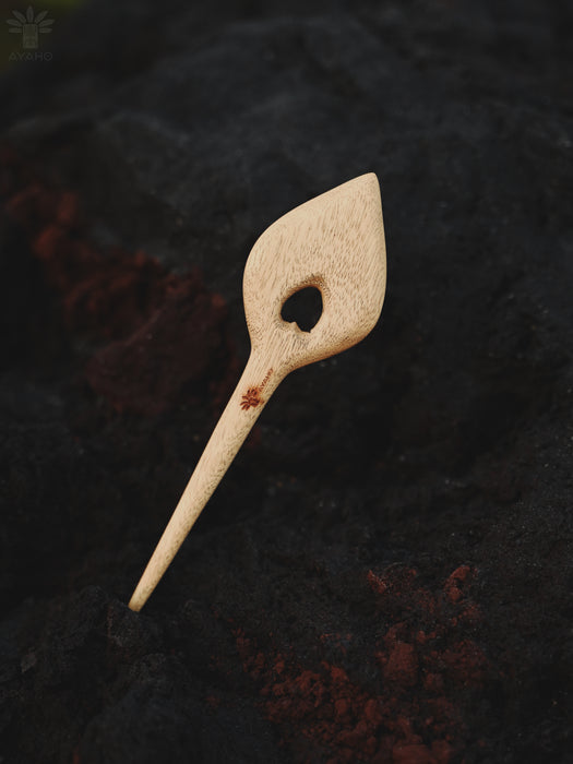 Hair clip Peacock Feather