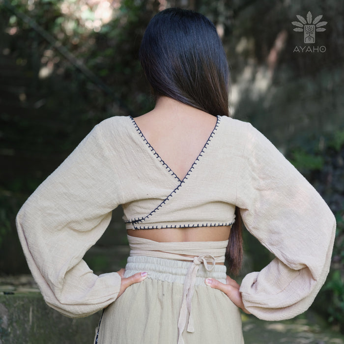 Boho Cotton Top – Lightweight Summer Blouse