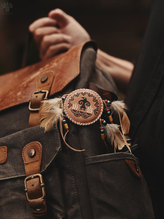 Brooch badge Eagle