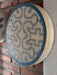 Authentic handmade shamanic drum 40 cm, ideal for rituals and ceremonies, promoting healing and deep meditation experiences.