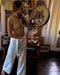 Lightweight handmade trousers with side-seam reinforcement - island-charged energy