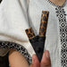 Bamboo Wood Kuripe with Stone + Spotted, supports self-discovery and spiritual growth, making your practice more profound.
