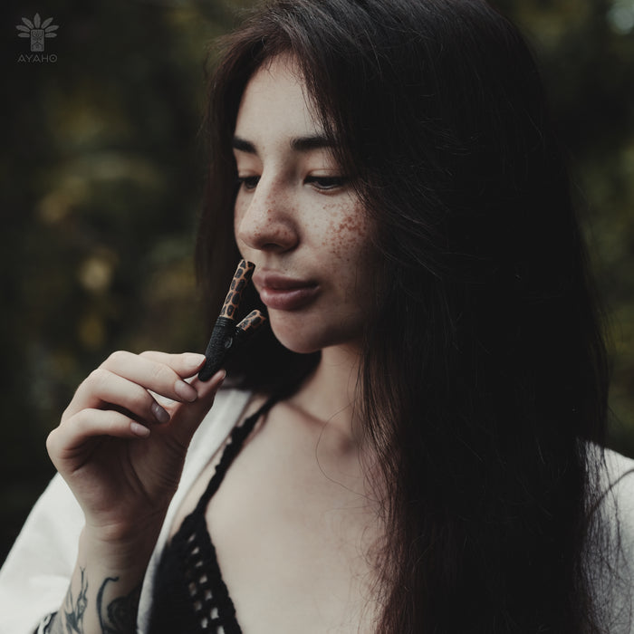 Bamboo Wood Kuripe with Stone + Spotted, meticulously handcrafted for superior quality and attention to detail