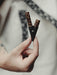 Bamboo Wood Kuripe with Stone + Spotted, perfect for breathwork practices, enhancing your healing journey.
