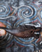 Enhance your smoking collection with this beautifully crafted black wood dragon smoking pipe.