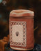 Unique handmade leather pouch designed for sacred rituals.