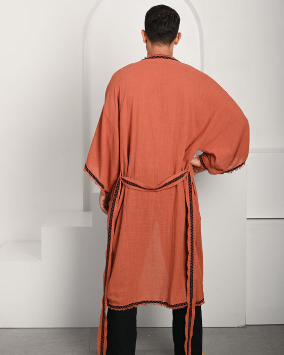 Unisex Boho Cotton Kimono
