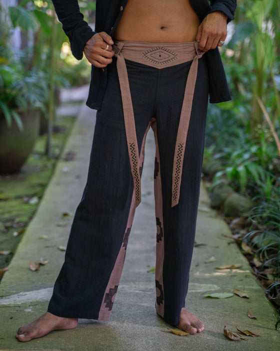 Enjoy a comfortable fit with Pants "Ecstatic Dance", designed for freedom of movement during dance and everyday activities.