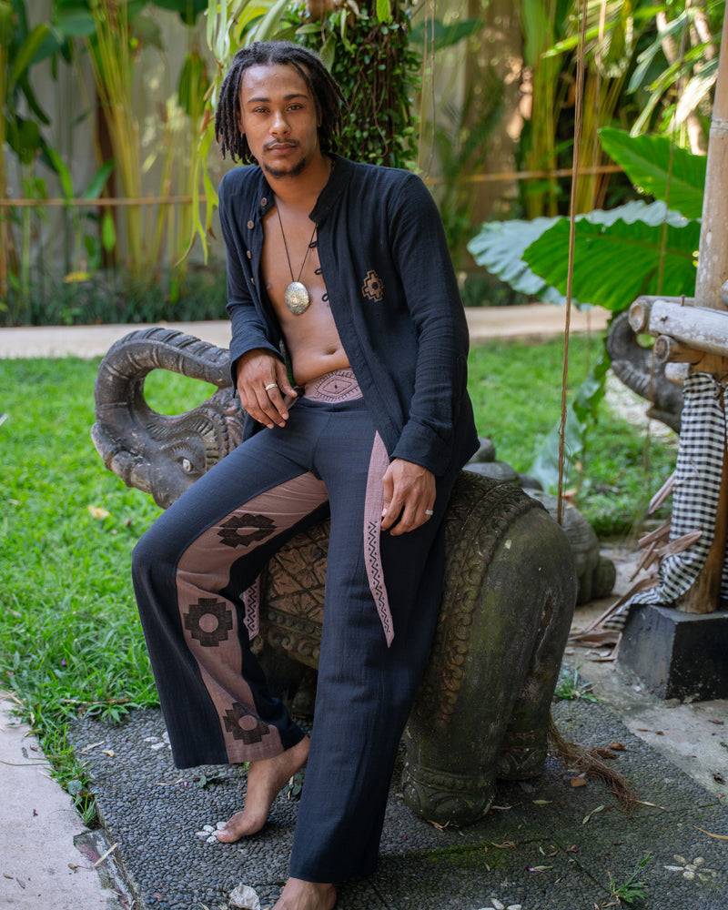 Enjoy a comfortable fit with Pants "Ecstatic Dance", designed for freedom of movement during dance and everyday activities.