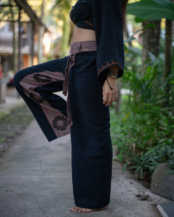 Enjoy a comfortable fit with Pants "Ecstatic Dance", designed for freedom of movement during dance and everyday activities.