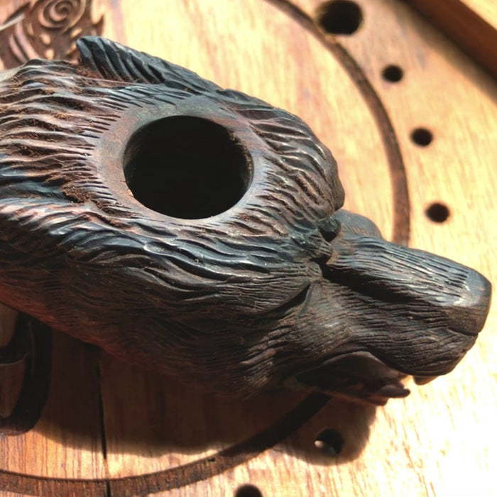 Ceremonial smoking pipe «Wolf»