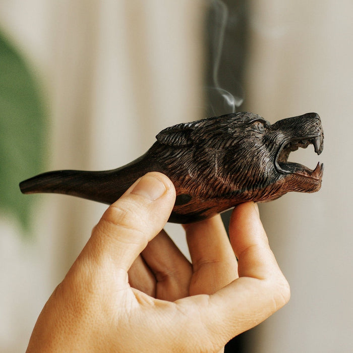 Ceremonial smoking pipe «Wolf»