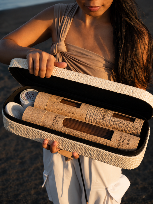 Bali Incense Gift Set | Tantra + Cosy Home + Frankincense | Spiritual Gift | Handmade Wood Box | Meditation