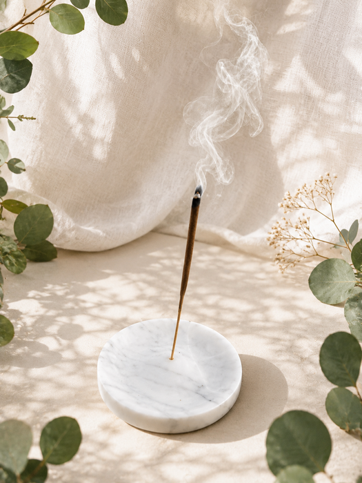 Bali Incense Gift Set with Stone Holder | 4 Shamanic Scents | Spiritual Ceremony Kit | Boho Home & Meditation