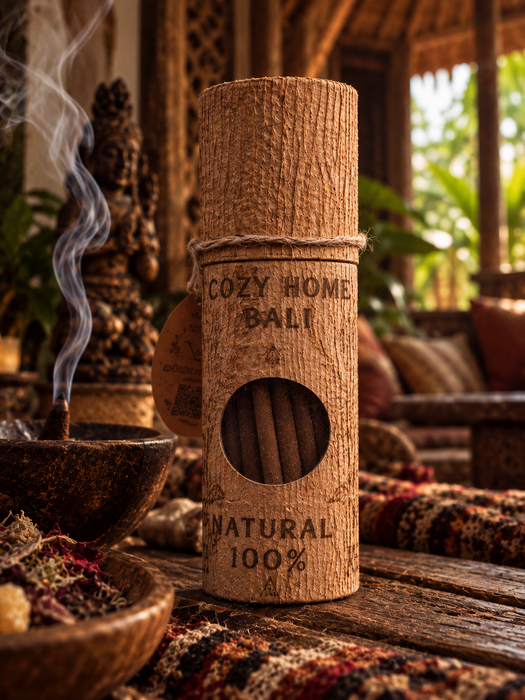 Cozy Home Incense Sticks | Natural Patchouli & Masoi Bali Incense