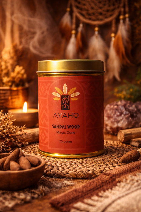 Sandalwood Incense Cones – Natural Aroma
