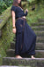 Great for lounging at home, Comfy Boho Pants Alladine, Brown Pattern RAYON offer a cozy and relaxed vibe.