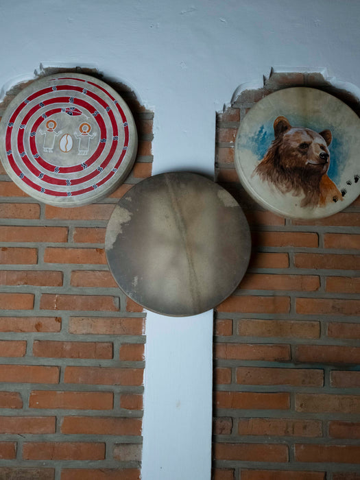 Shaman Tambourine 40cm Bear painting