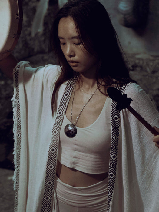 Cotton Boho Kimono – Lightweight Festival Wear