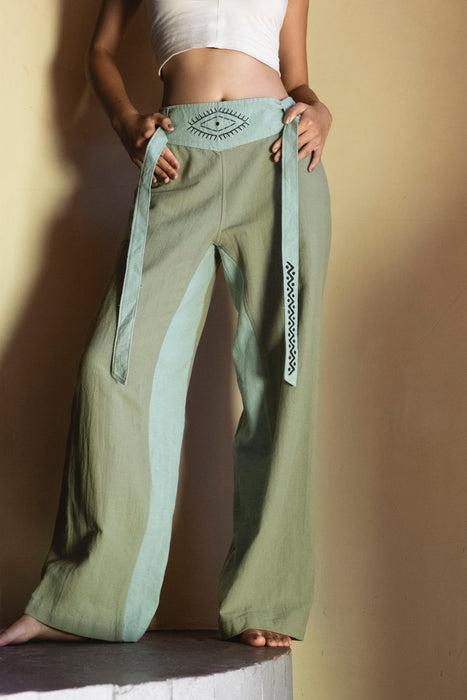 Pants "The Spirit of Freedom" - Boho Yoga Pants