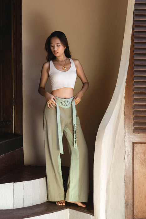 Pants "The Spirit of Freedom" - Boho Yoga Pants