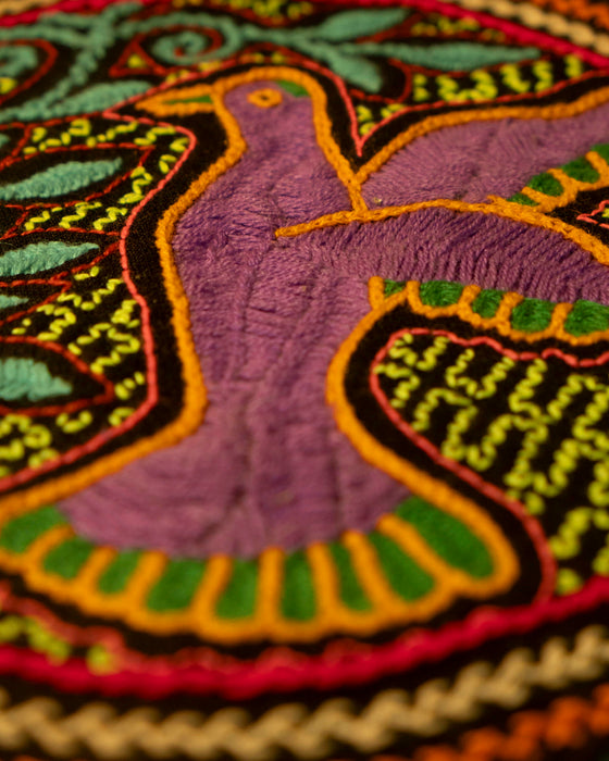 Hand-Embroidered Shipibo Altar Mat 26 cm