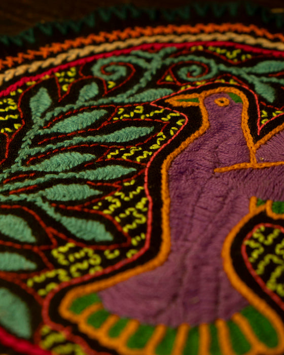 Hand-Embroidered Shipibo Altar Mat 26 cm