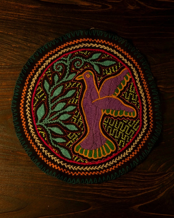Hand-Embroidered Shipibo Altar Mat 26 cm