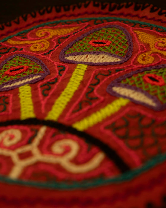 Hand-Embroidered Shipibo Altar Mat 22 cm